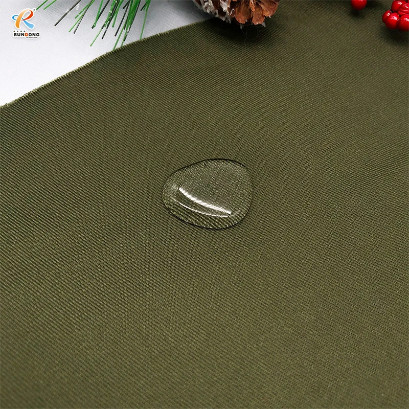 Rundong wholesale  TC  60 cotton 40 polyester twill workwear for garment 100% cotton drill fabric