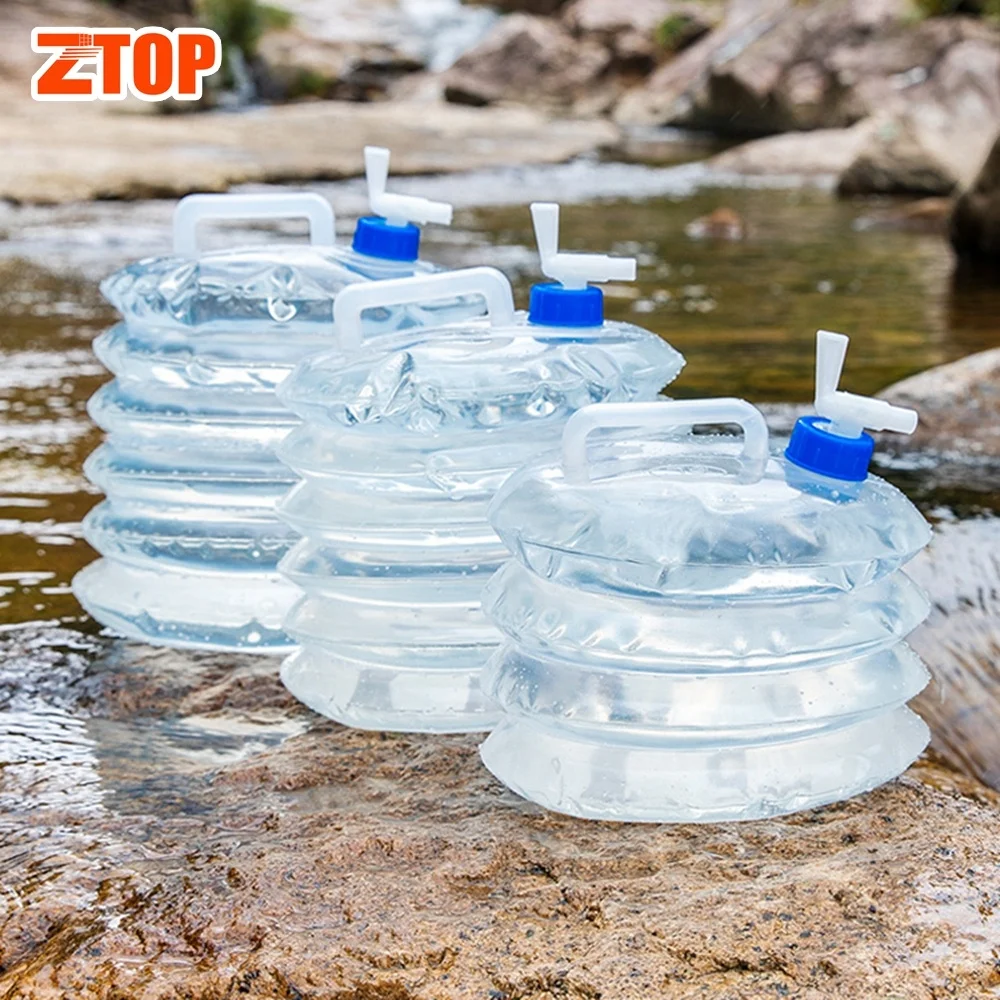 Многоразовая Пластиковая Складная складная бутылка для воды