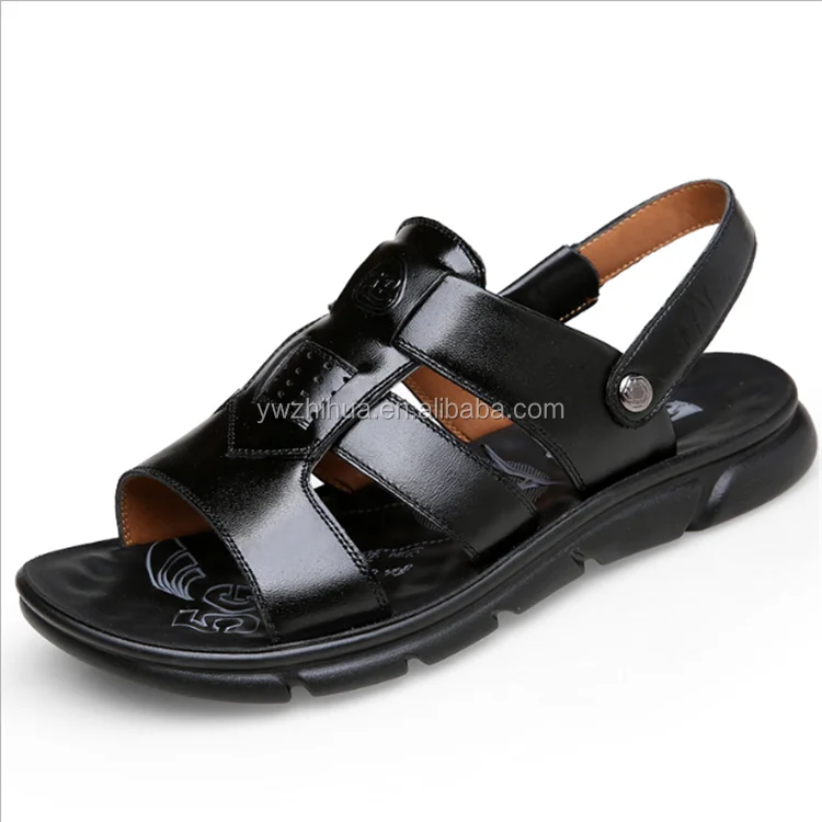 Wholesale flat sandals for men sandals leather