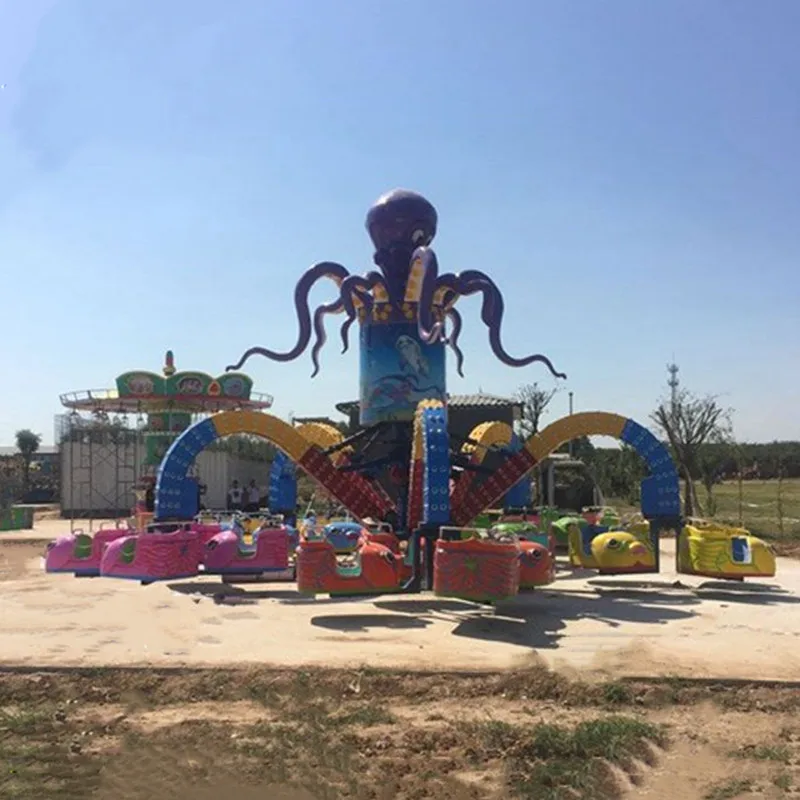 wholesale durable Rotating Octopus amusement amusements rides Spinning Octopus