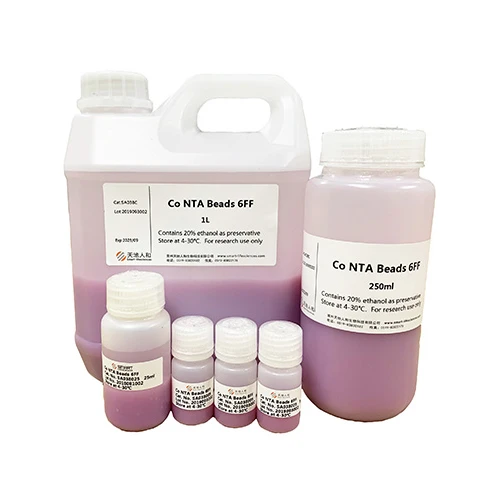 Chinese factory direct supply  metal ion chelating chromatography Co NTA Beads 6FF