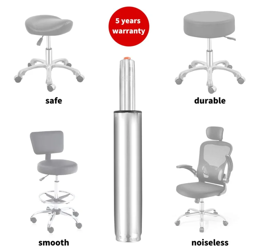 customizable piston for office chair aluminum gas cylinder pressure-resistant chair gas strut