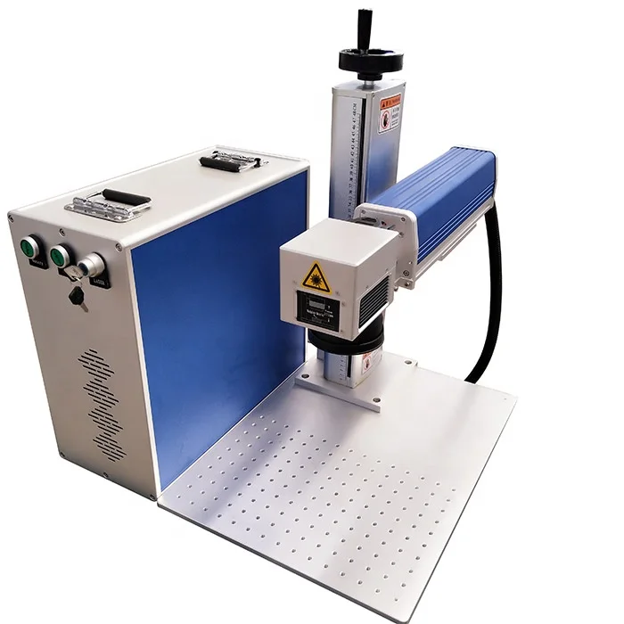 Mini Split 20W 30W 50W Portable Laser Marking Equipment for Metal Plastic Laser Marking Machine