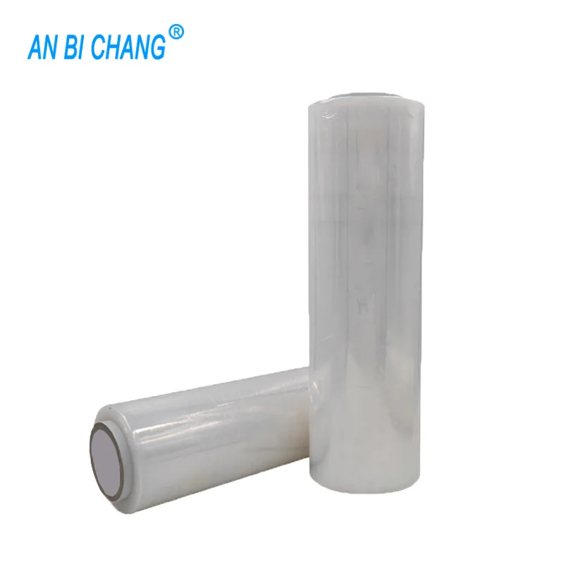 black red LLDPE polyethylene  clear transparent pallet stretch wrap film