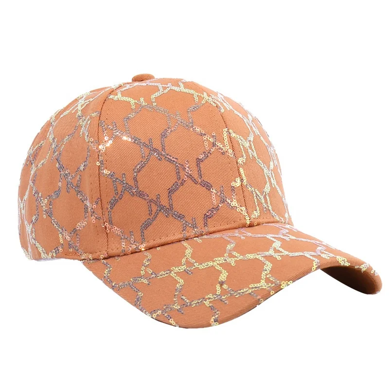 
 Новая модная бейсболка с блестками, Мужская Высококачественная Женская весенне-осенняя уличная солнцезащитная Кепка для защиты от солнца  