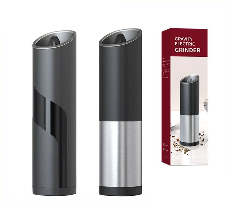 Hot selling electric grinder gravity induction Mini intelligent salt pepper grinder electric grinder Pepper mill