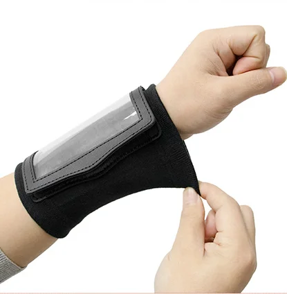 PVC Football Play Wristbands Playbook Wristband Durable Practical Breathable Football Armband Adjustable Elastic Sport Wristband