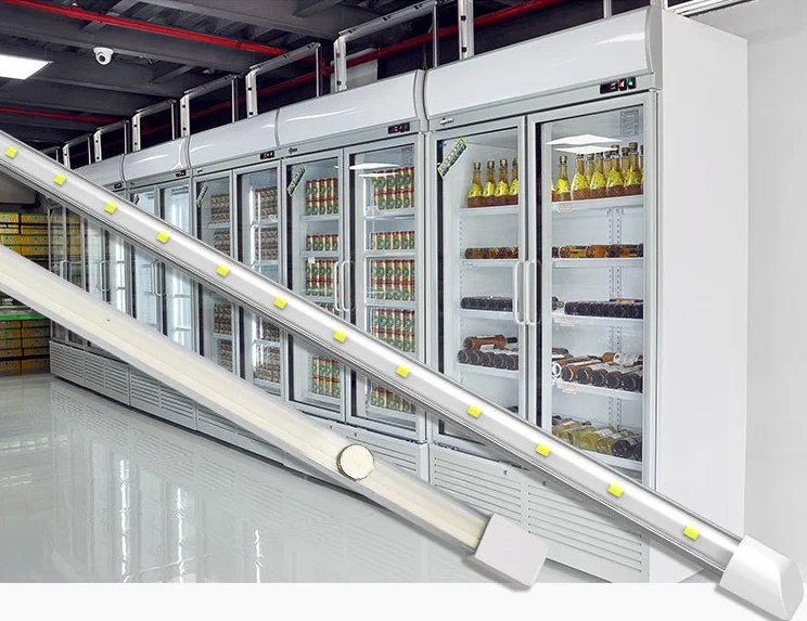Shanghai WellShow  High Quality12v 24v Refrigerator Waterproof Led Light Tube for Cooler Led Freezer Light Bar