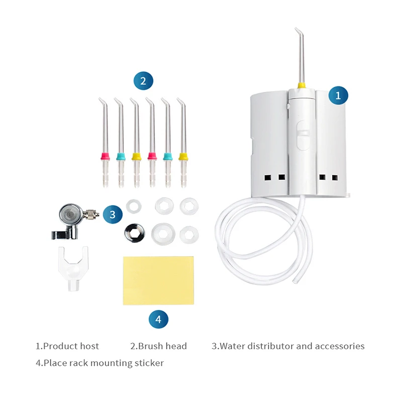 Dental Care Oral Cordless Irrigator Tooth Cleanser for Teeth faucet tooth cleaner faucet Water Flosser for teeth