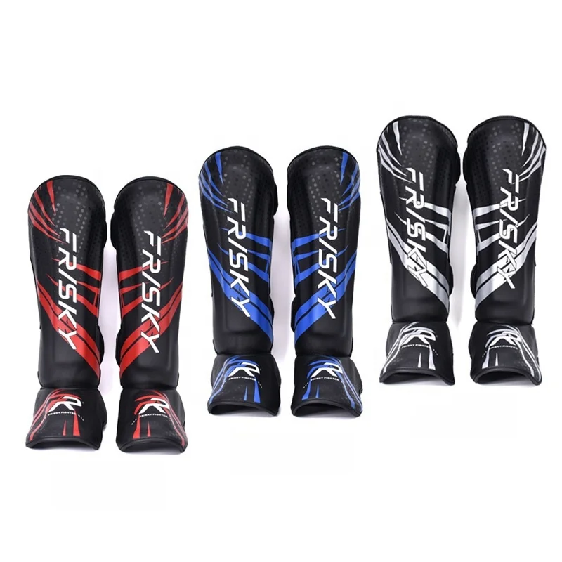Оптовая Продажа с фабрики, Полиуретановые защитные щитки для Mma Shin muay thai, кикбоксинга, профессиональные щитки для голени Ticken