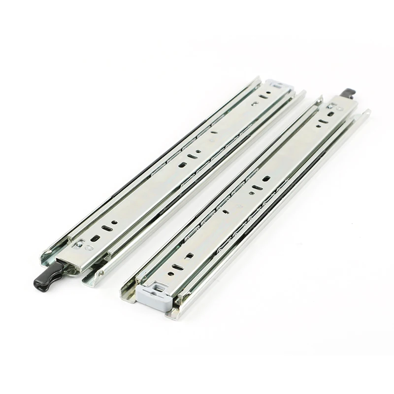 CS1350LK 50mm Heavy Duty Lock-in and Lock-out Full Extension Ball Bearing Heavy Duty Furniture Slide load 68kg