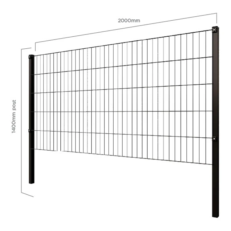 High Security anti climb welded wire mesh fence/High security 868 /656 double horizontal welded wire mesh fence panel