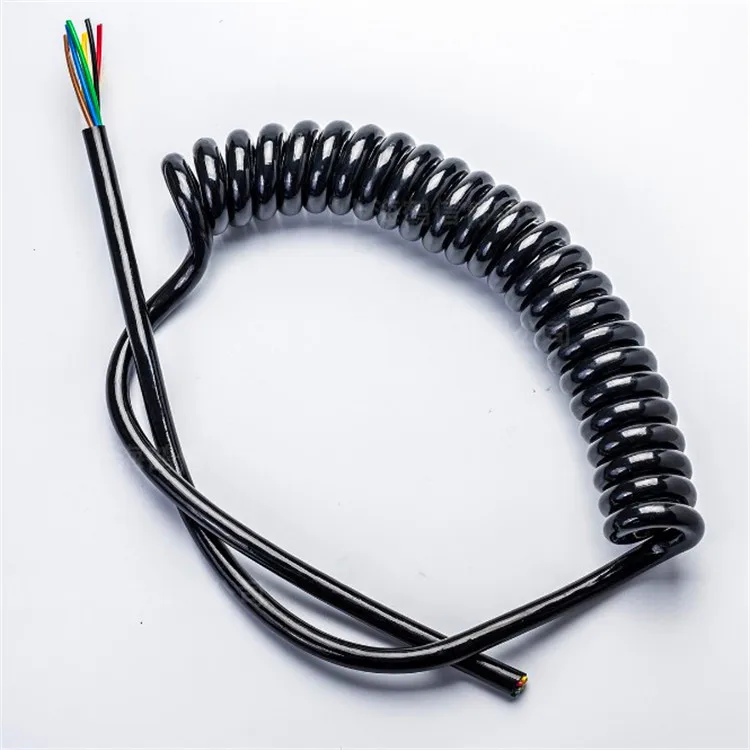  Micro usb/Вилка питания велкобритания/Molex Tyco Amp возраст: 3 4 6 7 8 9 10 12 ядер гибкой пружиной спиральный