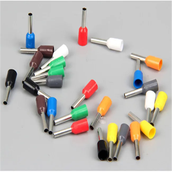 VE1008 провод носа закрытый конец Электрический 1 мм провод загрузки Кружева наконечники соединитель трубки холодного