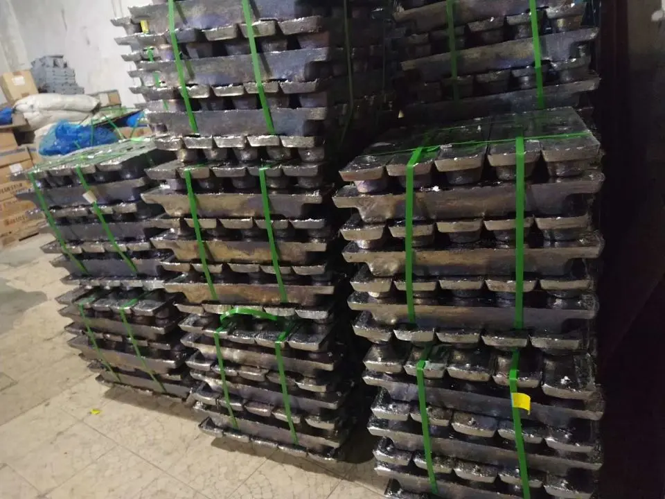 Lead ingots pb 99.99% 4N4 99.994 lead metal