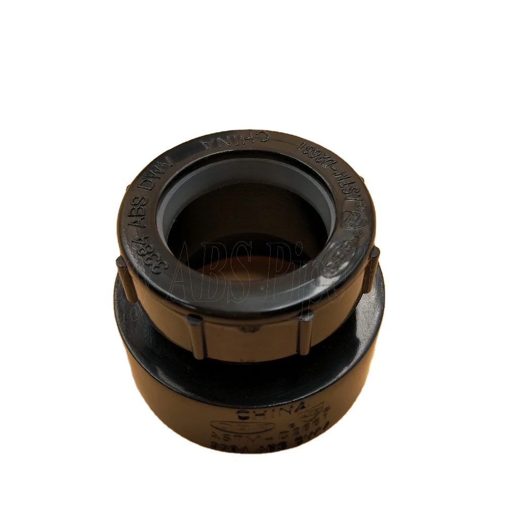 Plumbing Tools 1-1/2*1-1/4 Inch Trap Adapter Pipe Fitting Names And Parts ABS Sanitary Fittings ABS DWV