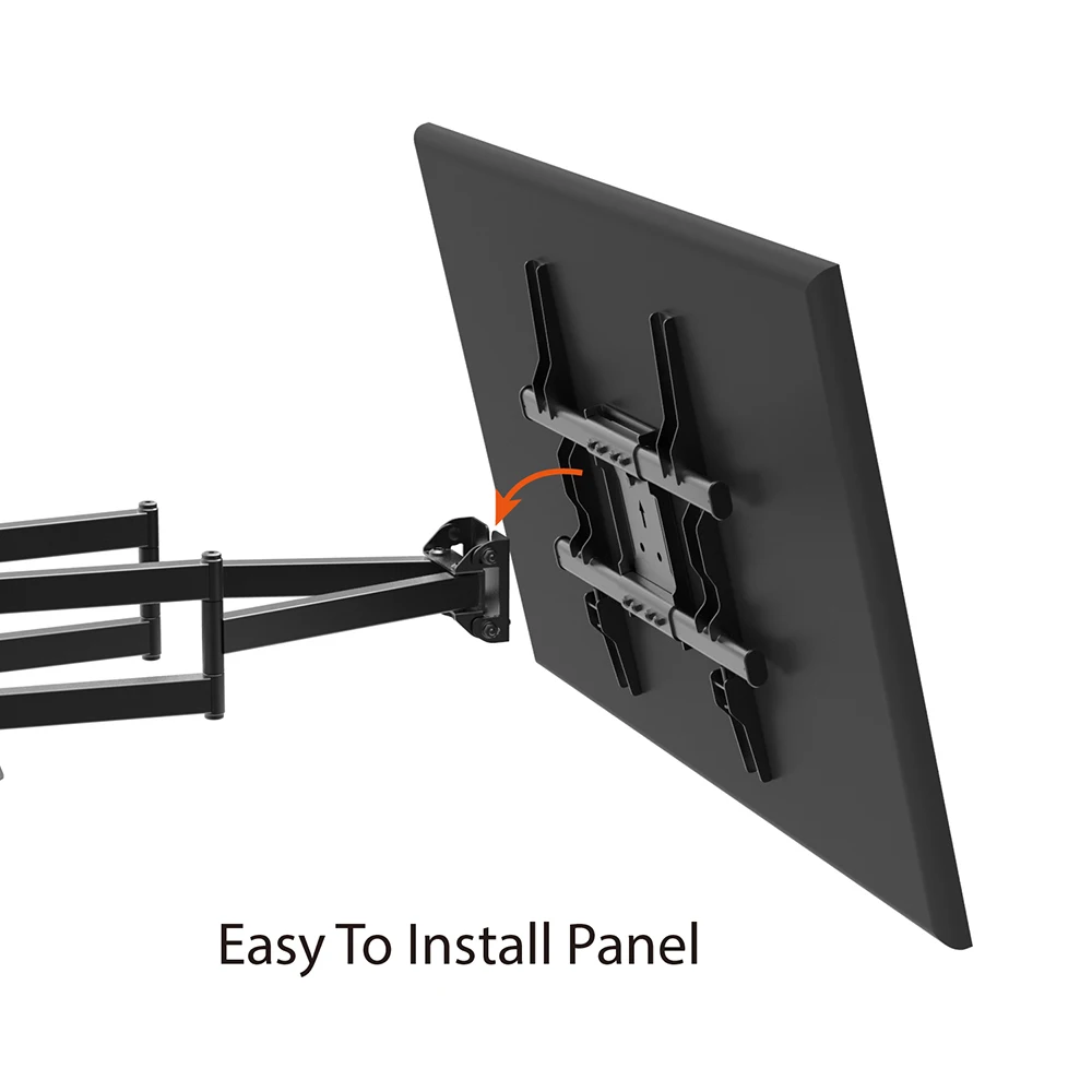 CHARMOUNT Hot Sale Max VESA 400*400mm Tilting Bracket Full Motion TV Wall Mount
