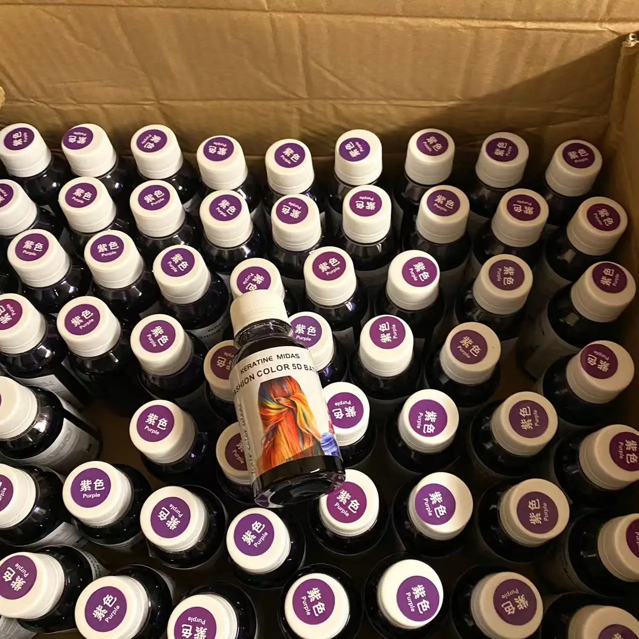 OEM private label hair color dye cream Baked ointment treatment wax hair treatment hair color