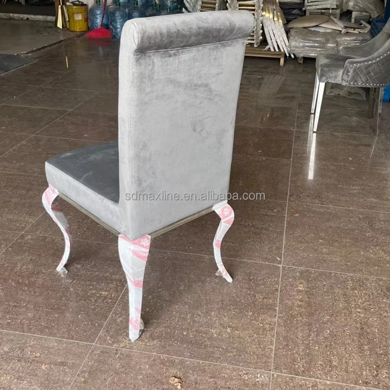 Modern Dining Chairs Home Velvet Wedding Leisure Restaurant Hotel Chairs