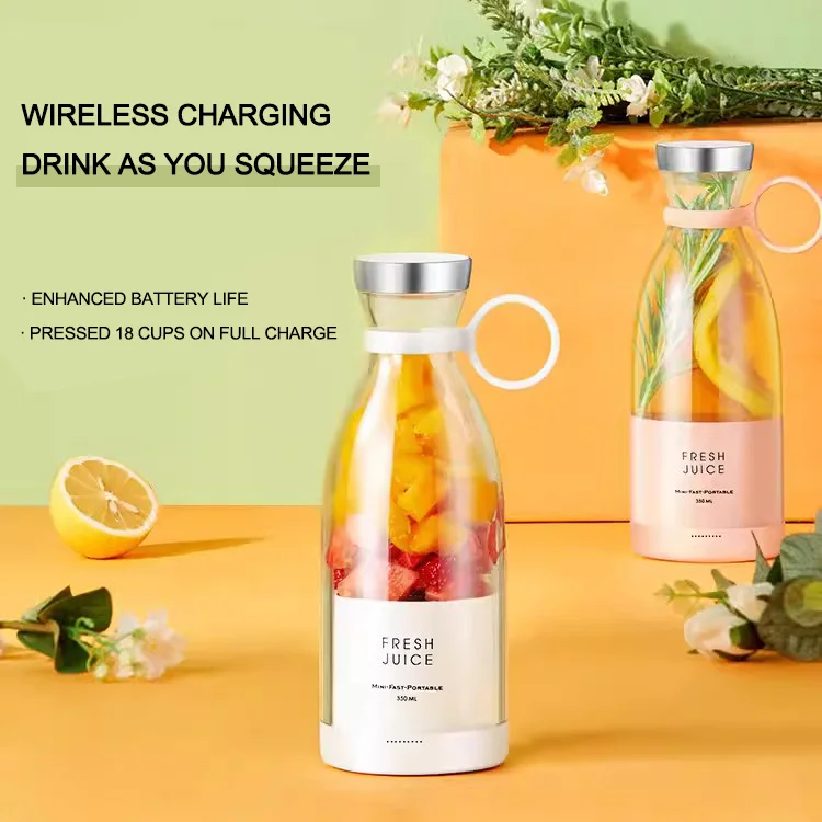 Factory supply portable blender juicers milkshakes mixers rechargeable Mini juicer fresh fruit blenders