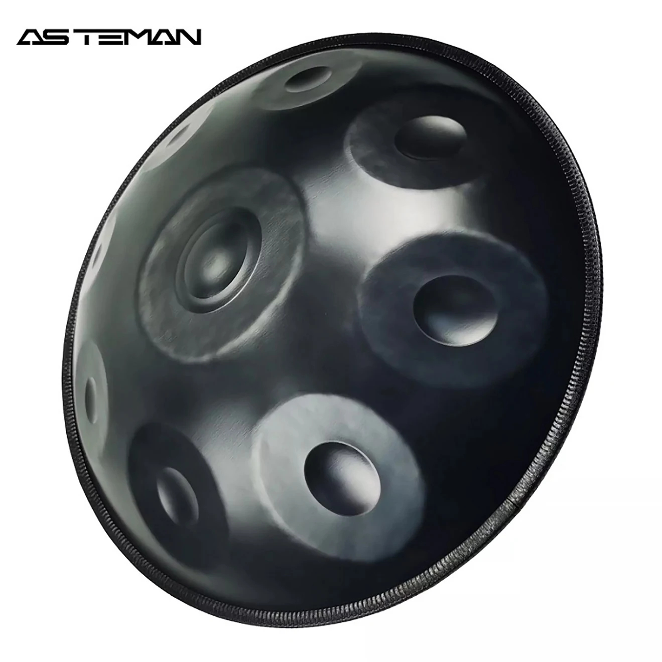 ASTEMAN Handpan Performers Series Black 9 Note Process Snare Drum Drums Set Musical Instrument Professional Made