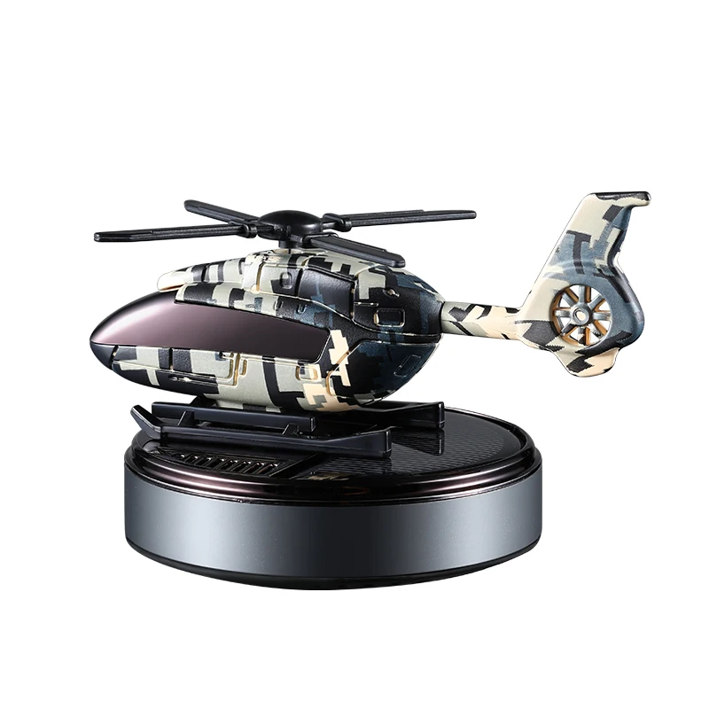 Perfume solar flavoring helicopter universal instruments dashboard card car air freshener with gel freshener custom