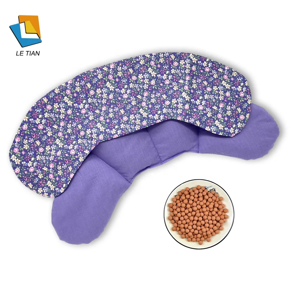 Flower printing microwave heated wheat bag