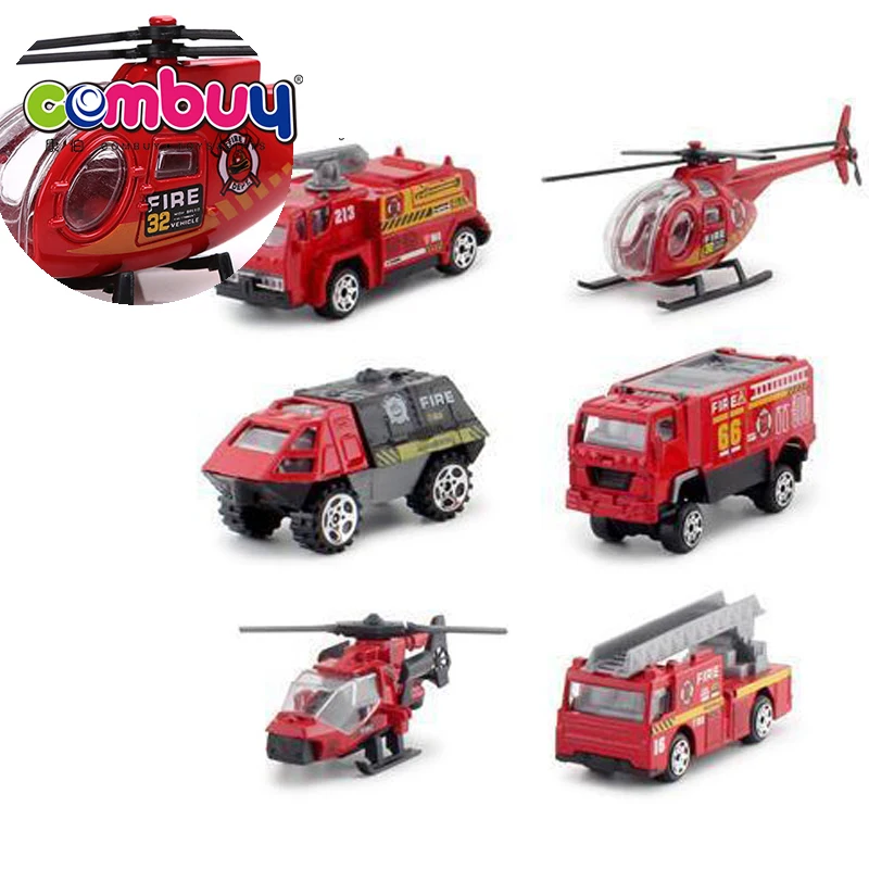 Top selling high quality alloy diecast model mini new fire vehicle