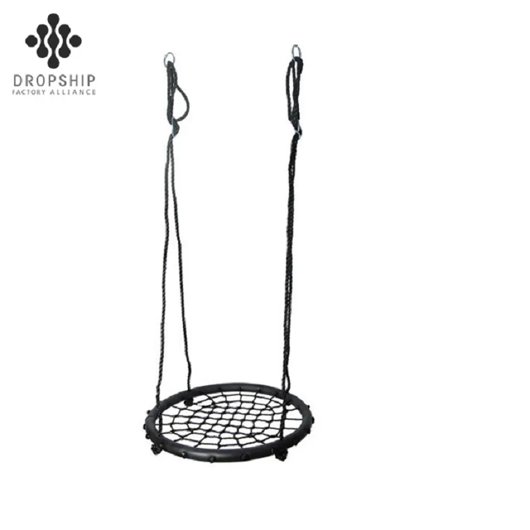 Outdoor UV Playhouse Kindergarten Room Net Swings Web Round Birds Nest Hammock Swing