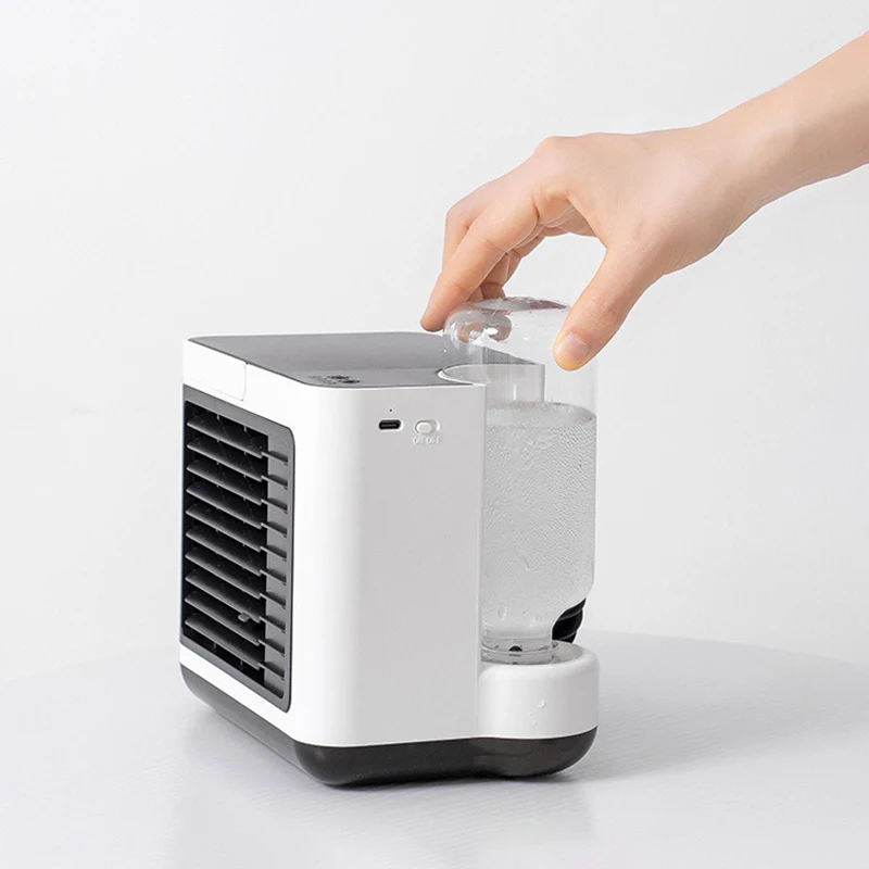 Portable mini negative ion air conditioner with rechargeable warm light air conditioner split unique innovative products to sell