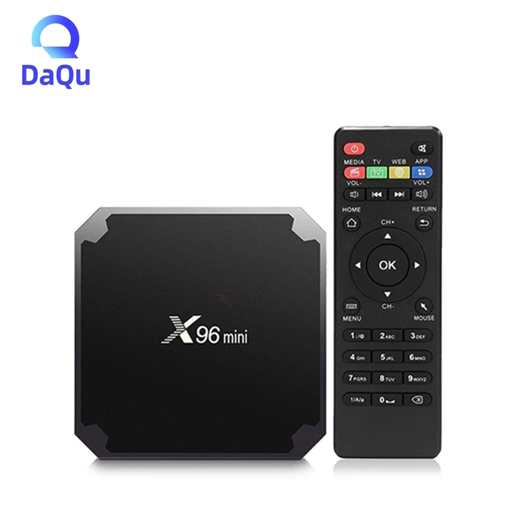 Factory Wholesale New Version Android 11 TV Box X96 Mini Amlogic S905W2 Chip 4K Ott Smart 1G 8G 2G 16G Dual WiFi Set Top Box
