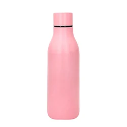 Hot Sale Cola Shaped Sports Water Bottle Vacuum Double Wall Stainless Steel Bowling Water Bottle