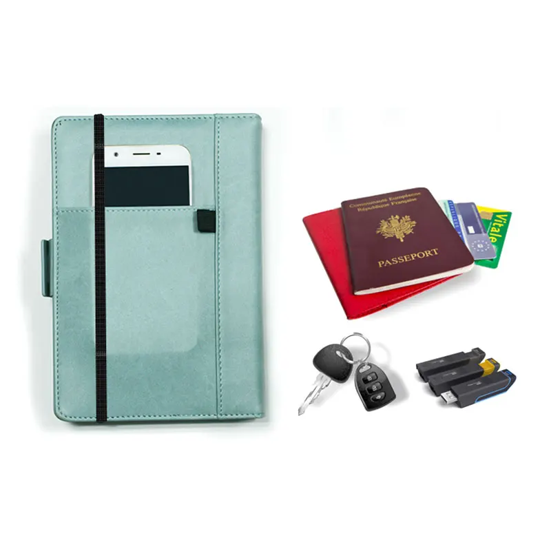 Индивидуальный Органайзер из искусственной кожи в твердой обложке, разделители для планера, планировщик для настройки цели