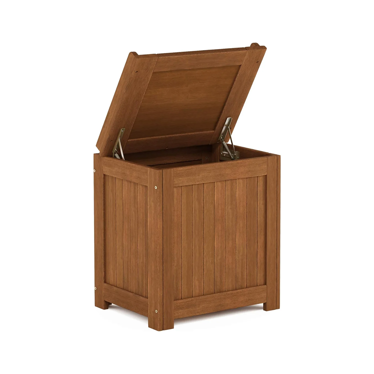 Weather Resistant Garden Patio Storage Deck Box Outdoor Hardwood Storage Box