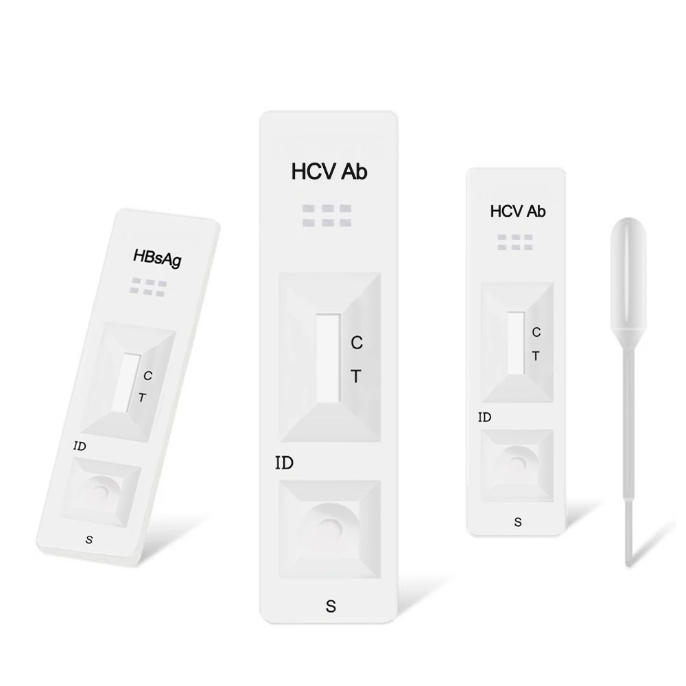 Laboratory Hepatitis C Virus Antibody Test Kit Blood Serum Plasma One Step Anti HCV Rapid Test