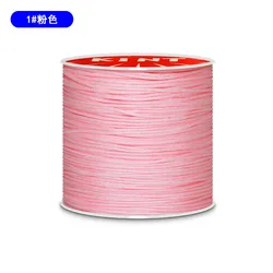 the wholesale 50g No.72 0.8mm 80 meters Taiwan Jade Thread Nylon Thread For DIY Jewelry Making Woven Bracelet