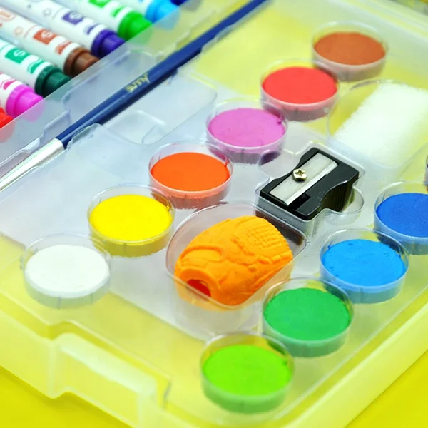 Горячая Распродажа, 138 шт., набор для художественного рисования с акварельным пером и цветным карандашом для детей