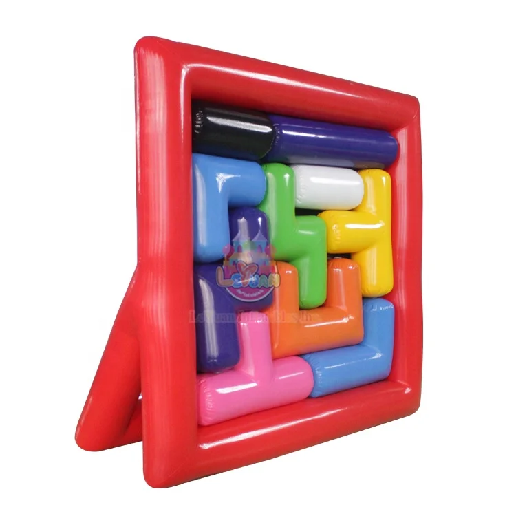 Inflatable Puzzle game Inflatable Airtight Cube Fun Team Building Competition Carnival Game