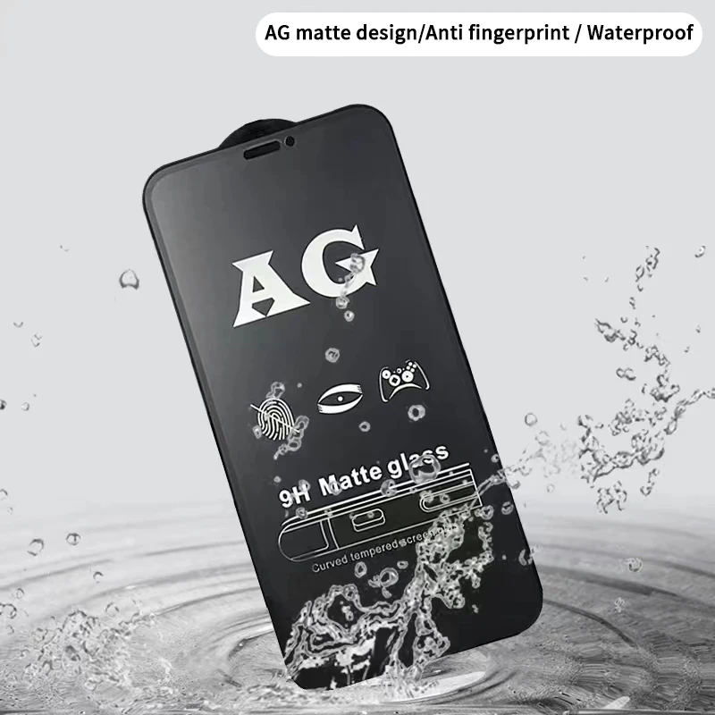 Custom wholesale Anti-fingerprint Tempered Glass MAtte Screen Protector Anti-glare for iPhone 13 Pro max Screen Protector film