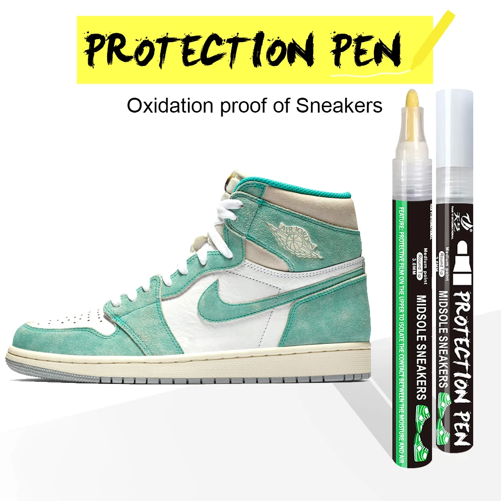 Premium Midsole Marker, Whitening Shoe Soles for Customization Paint on Leather, Suede, Fabric and Soft Foam