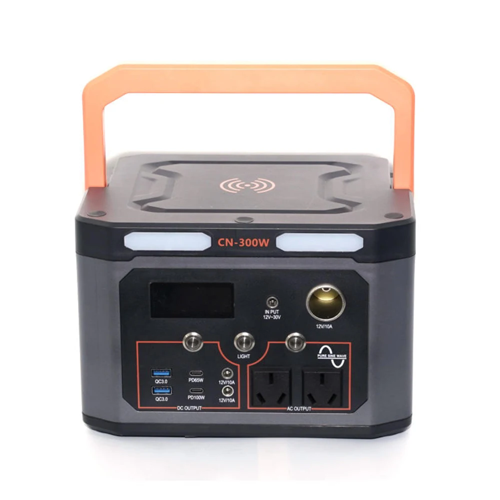 China Wholesale Best Price Mobile Lithium Ion Battery 300W Portable Power Station  For Camping Emergency