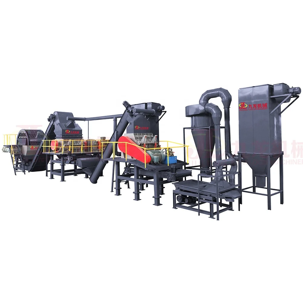 Waste Rubber Tyre Recycle Machine/ tire recycling production line / waste tire recycling to rubber powder