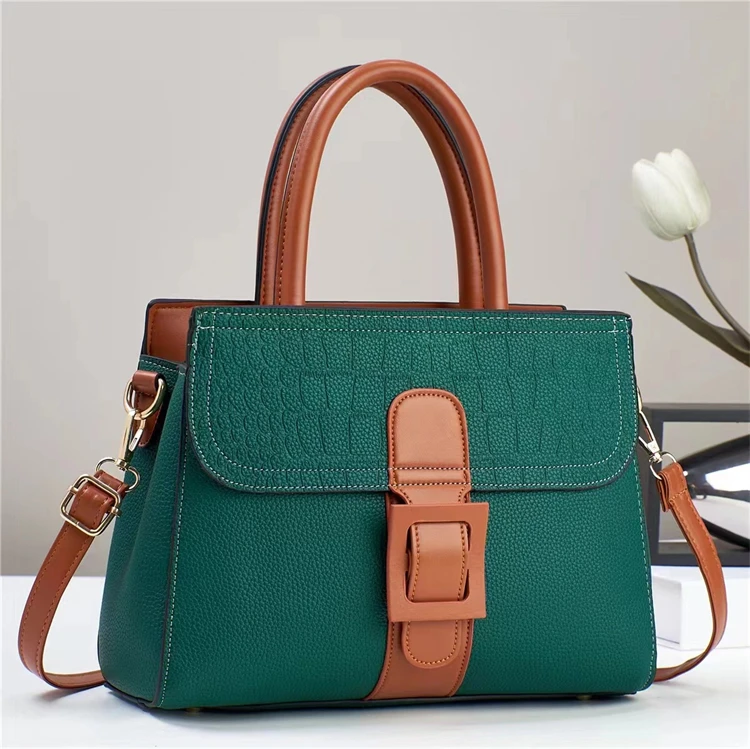 luxury brand pu fashion colorful  high quality beautiful ladies handbags women bags