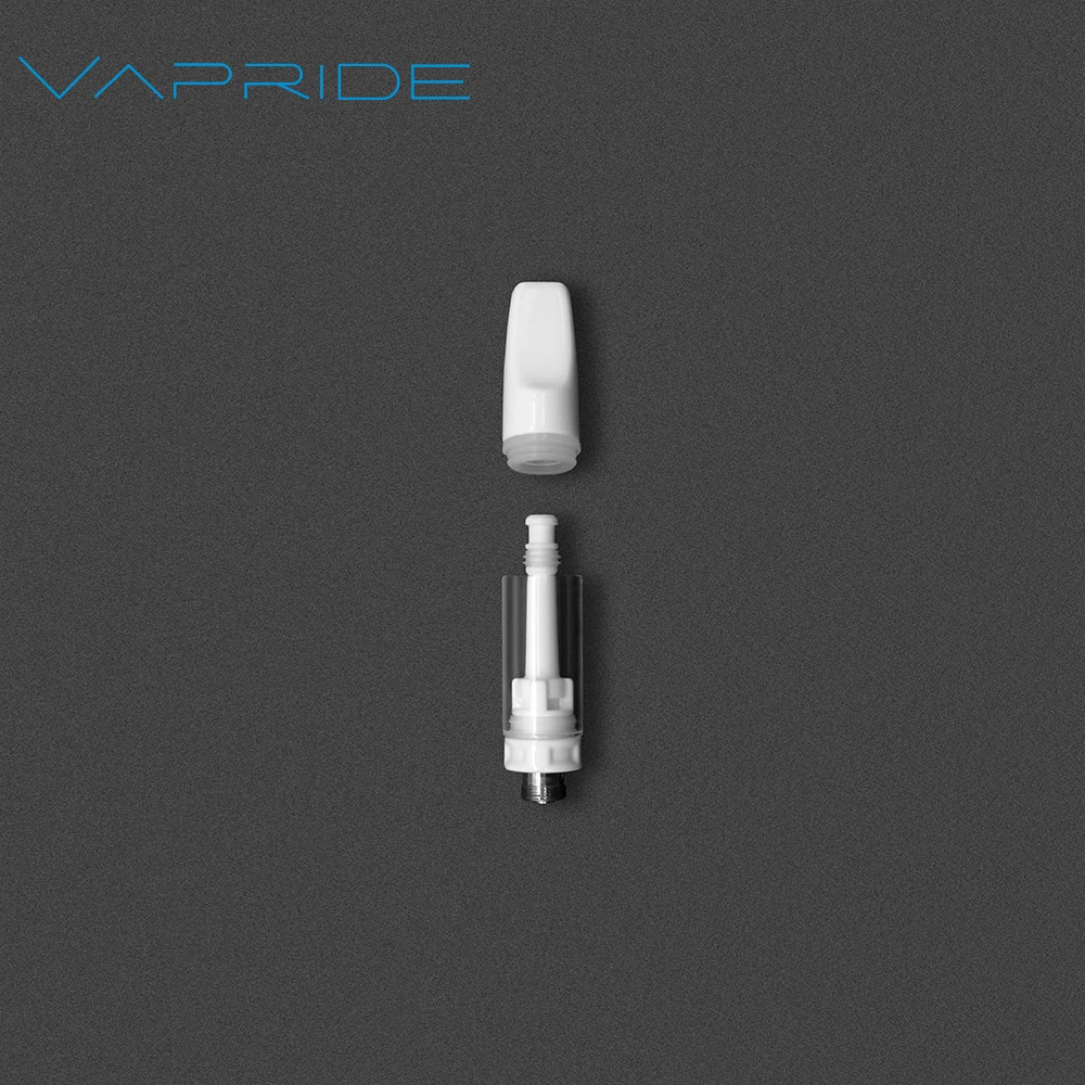 High quality 510 vape cartridge 0.8ml glass tank vaporizer 2022 full ceramic vape pod