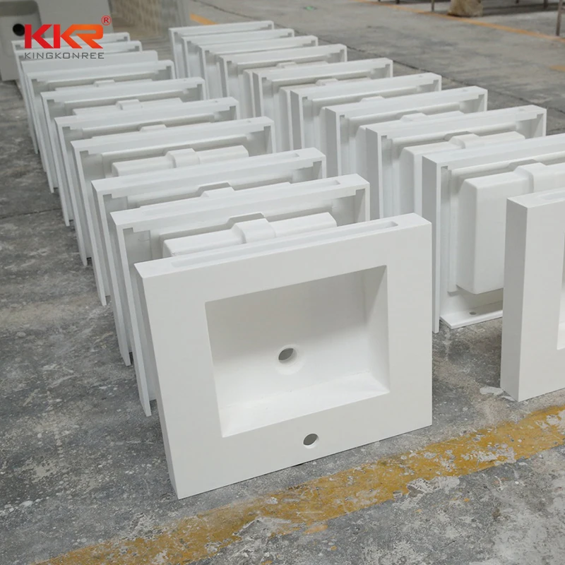 Wholesale solid surface  factory stone vanity sink