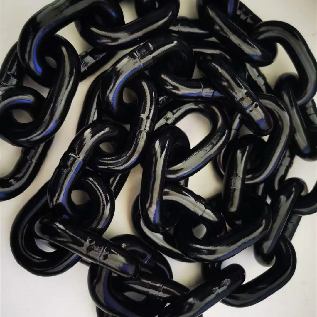 black painting Grade 8 Mid Link Fishing Chain