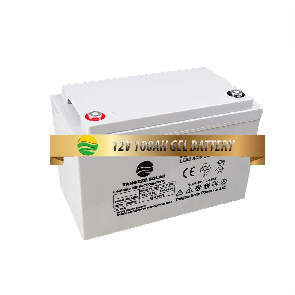 12V 100ah 150ah 200ah 250ah Gel Battery UPS Storage for Solar Energy System for Consumer Electronics