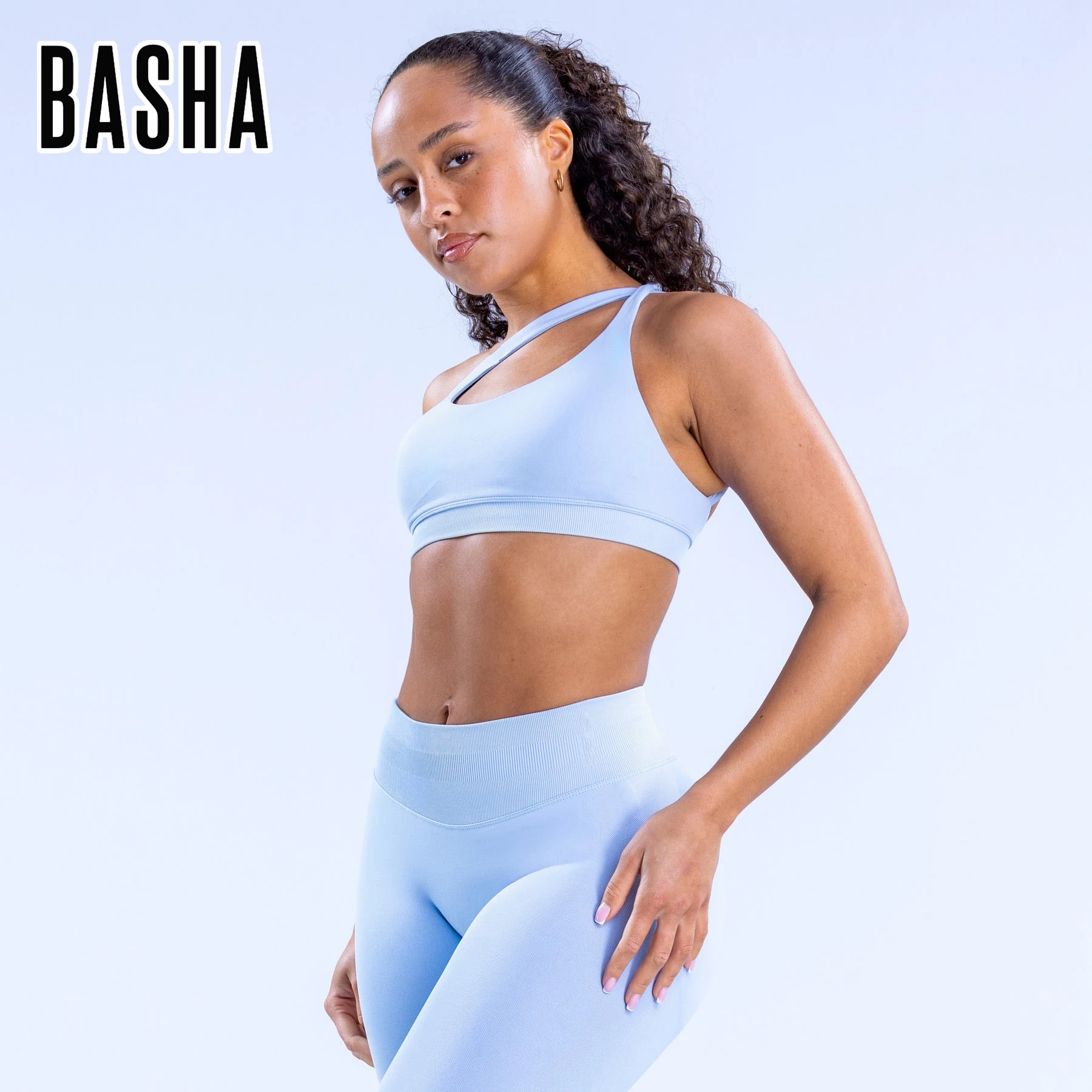 BASHAsports New Cross-shoulder Sexy Yoga Bra Seamless Sports Underwear Quick Dry Running Fitness Yoga Bra