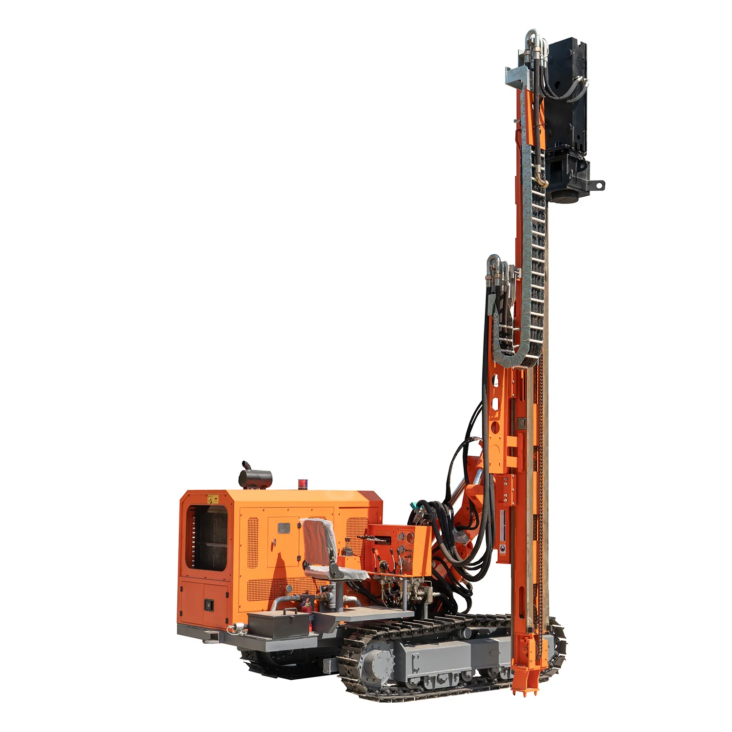 Micropile Drilling Rig Small Piling Rig Rotary solar drop hammer pile driver