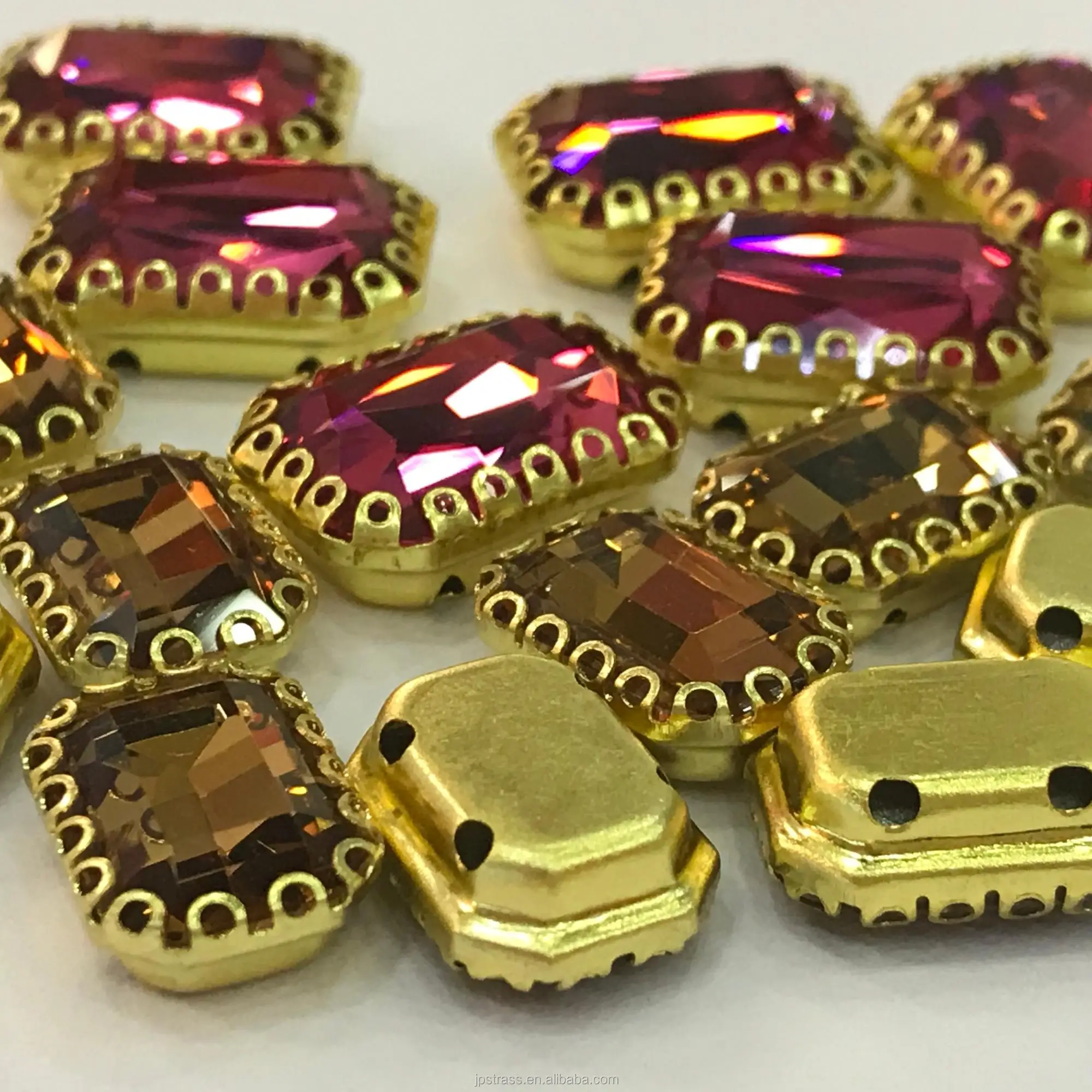 Factory Price Best K9 Quality Shape Crystal Bead With Claws Sew On Rhinestone For Garment Decoration